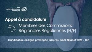 Appel à candidature : Membres des Commissions Régionales Régaliennes (H/F)